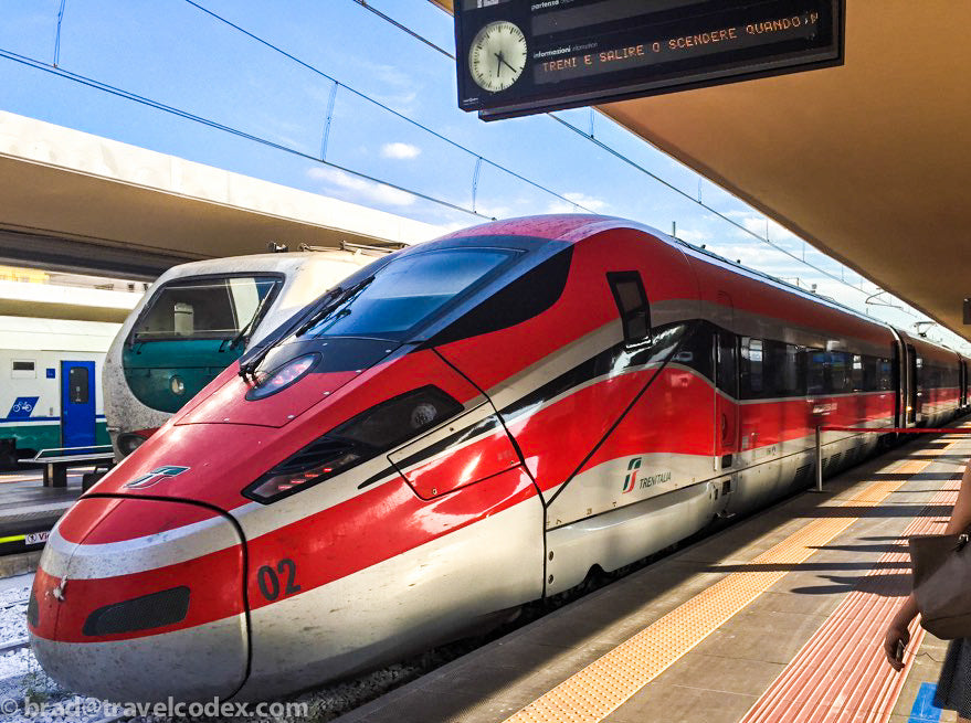 Highspeed train Italy Frecciarossa