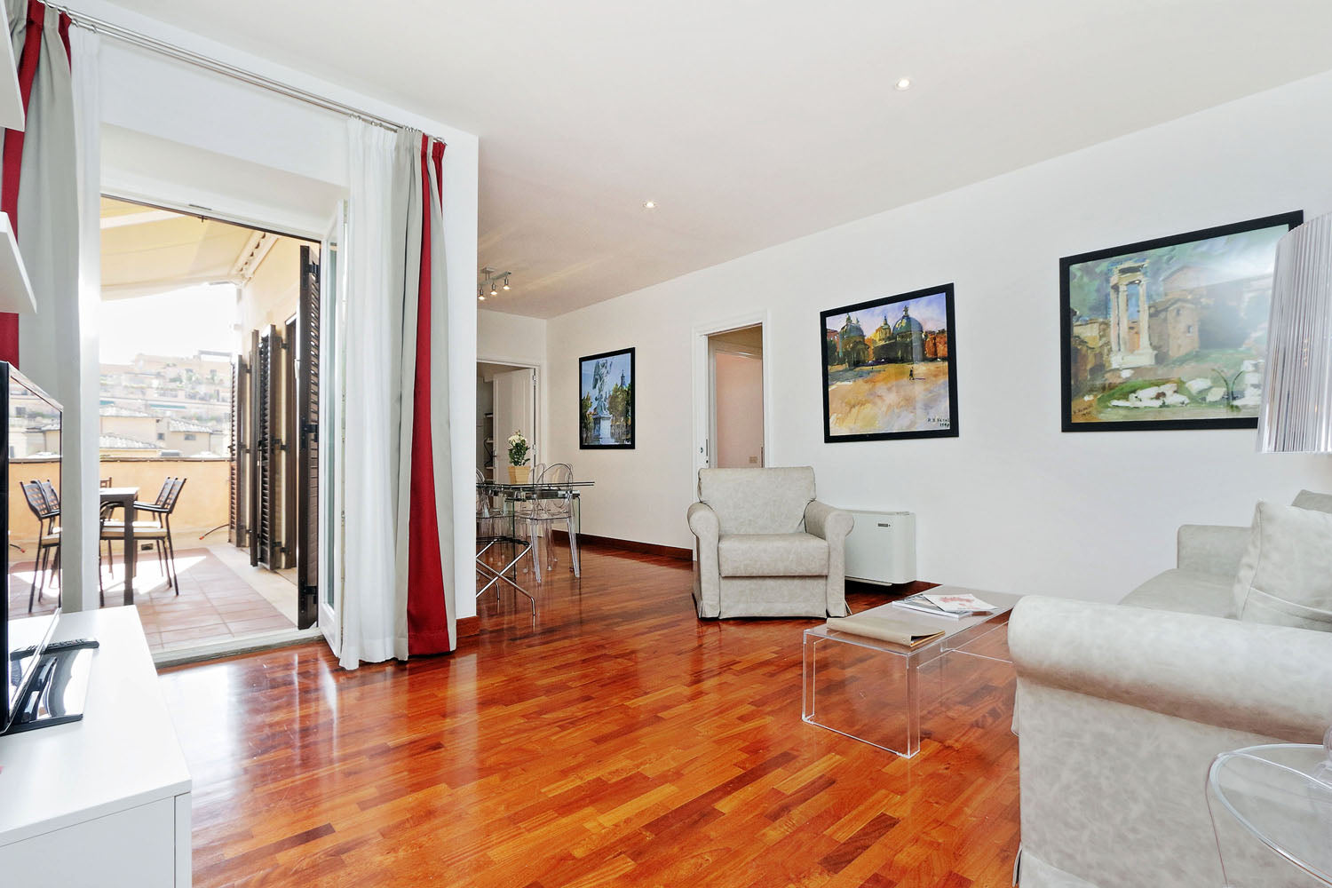 Margutta Terrace - Rome  2 bedroom large apartment with Terrace