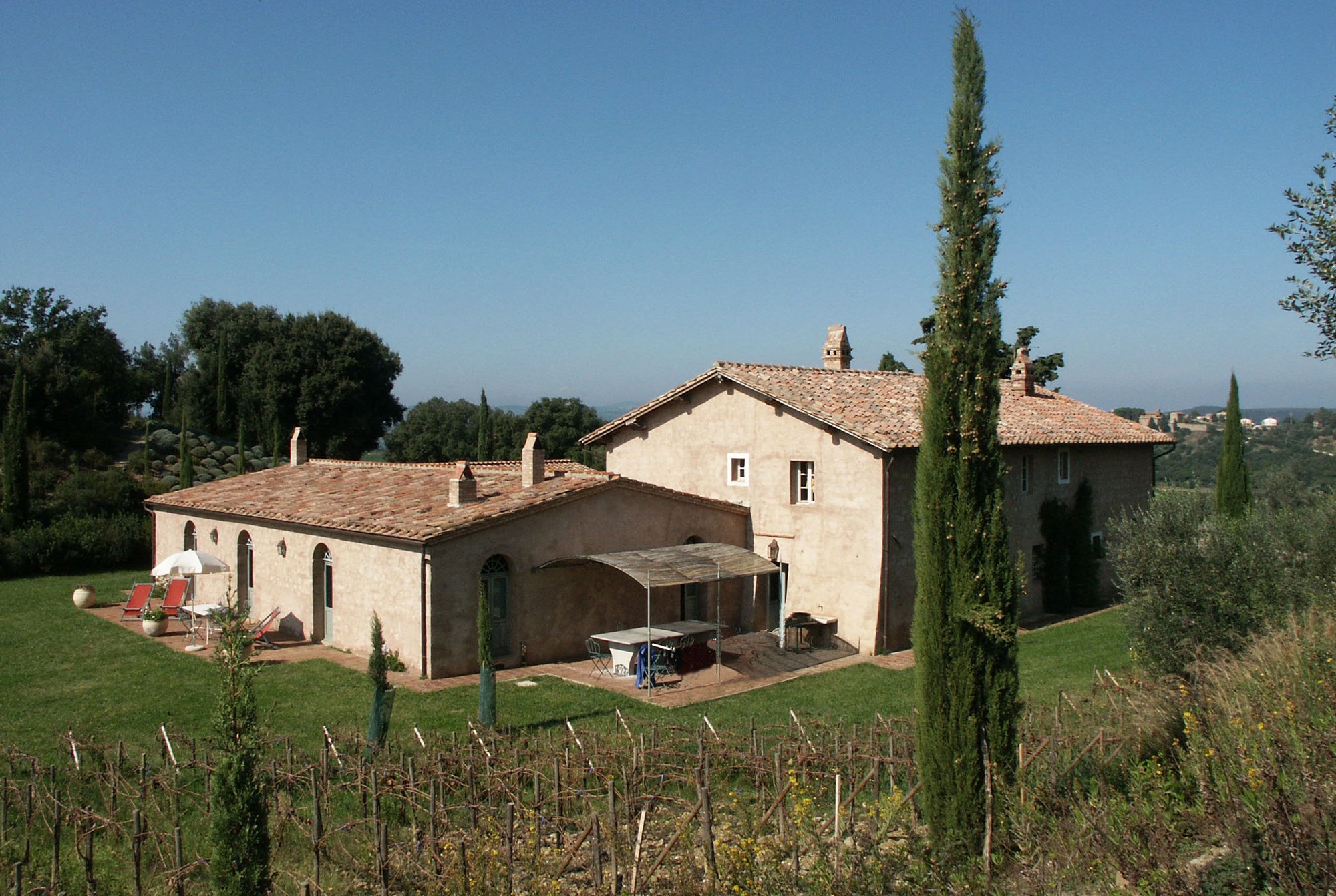 Lavacchio - Tuscan villa sleeps 10 with guest houses up to 18