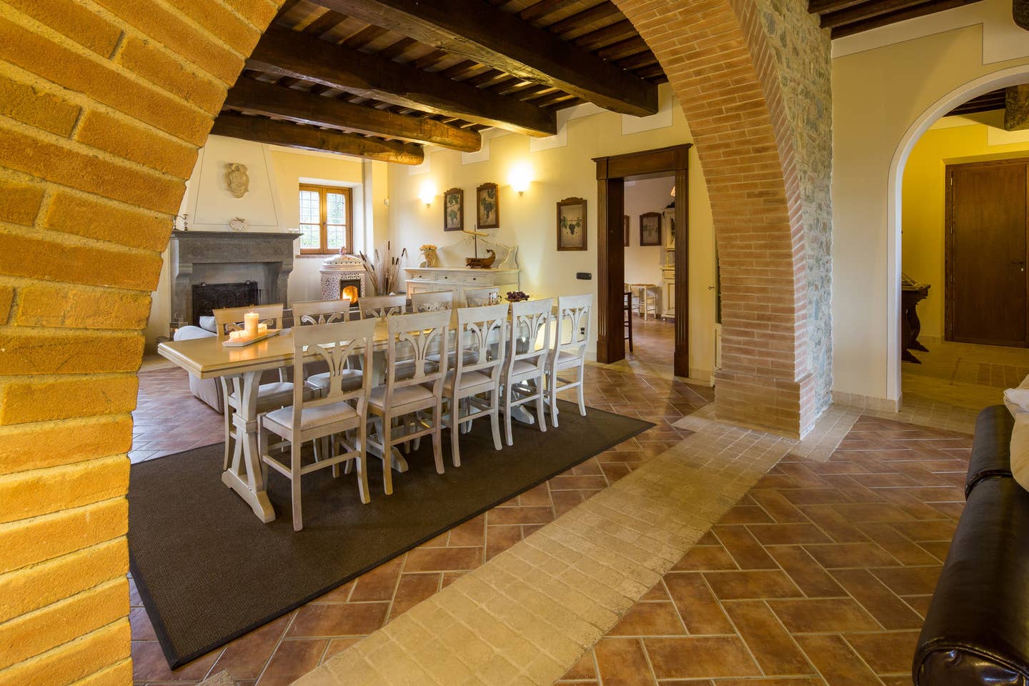 Cortona - Tramonti - Villa with  5 bedrooms 6 bathrooms sleeps up to 10