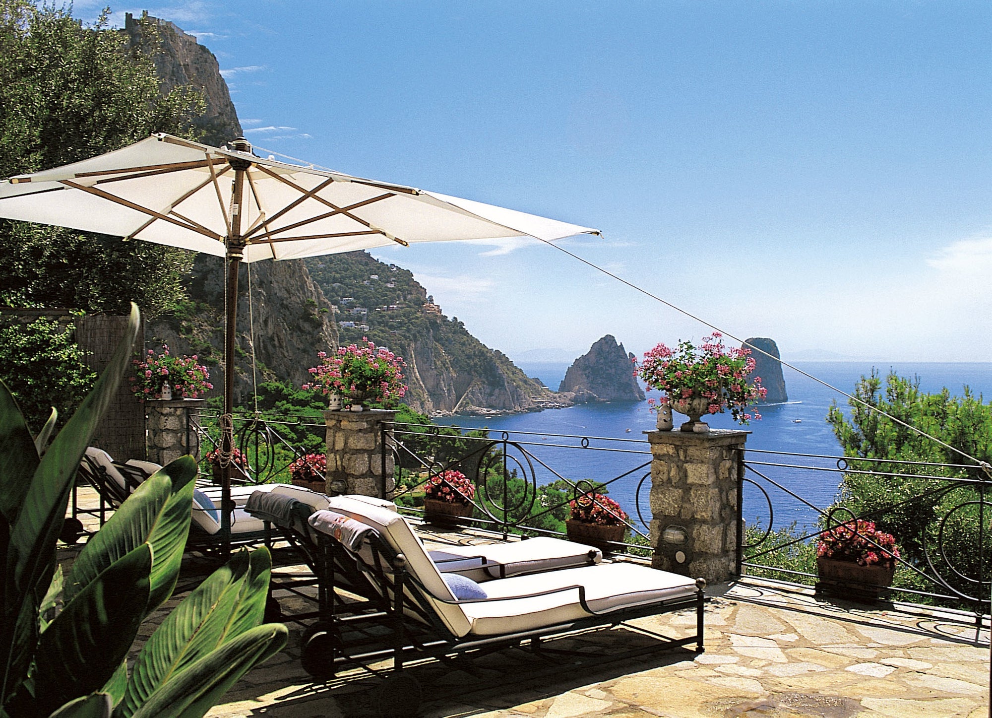 Amalfi Coast, Capri, villa in Capri, this villa on the Amalfi coast, not far from Positano.