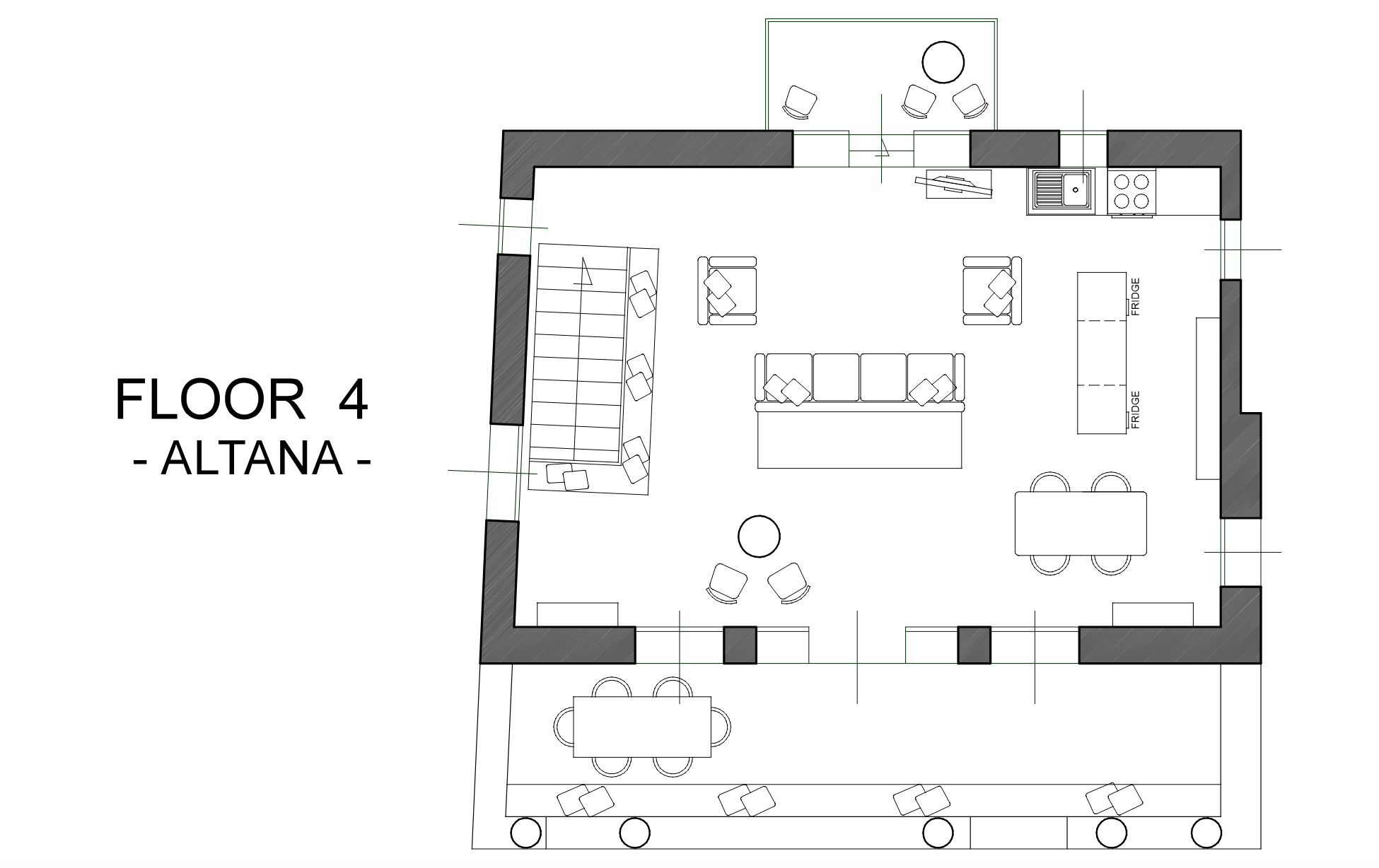 Florence Vista - sleeps 4 - terrace with stunning Florence rooftop views