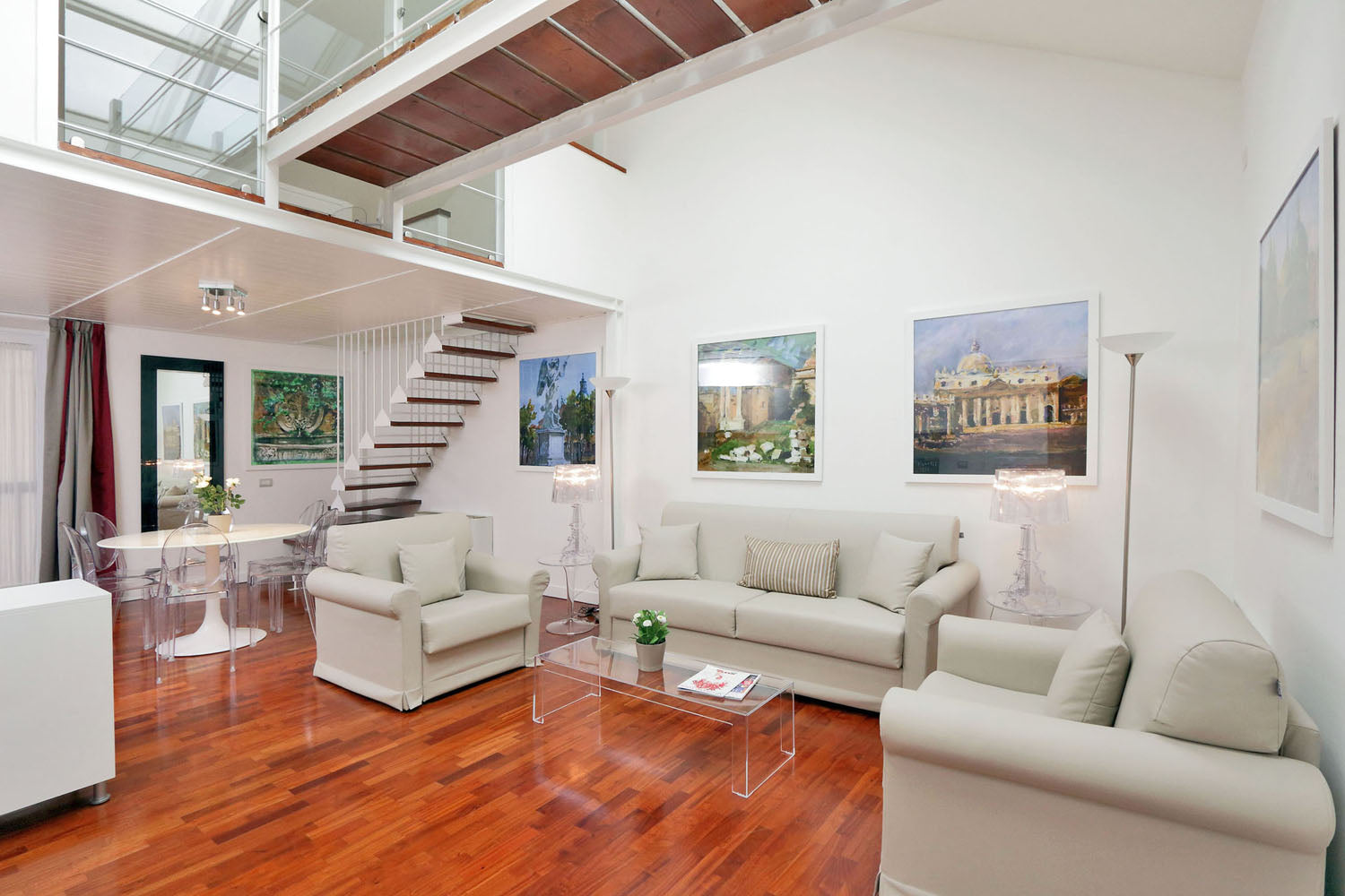 Margutta Terrace -  one bedroom with Terrace - Rome apartment sleeps up to 4