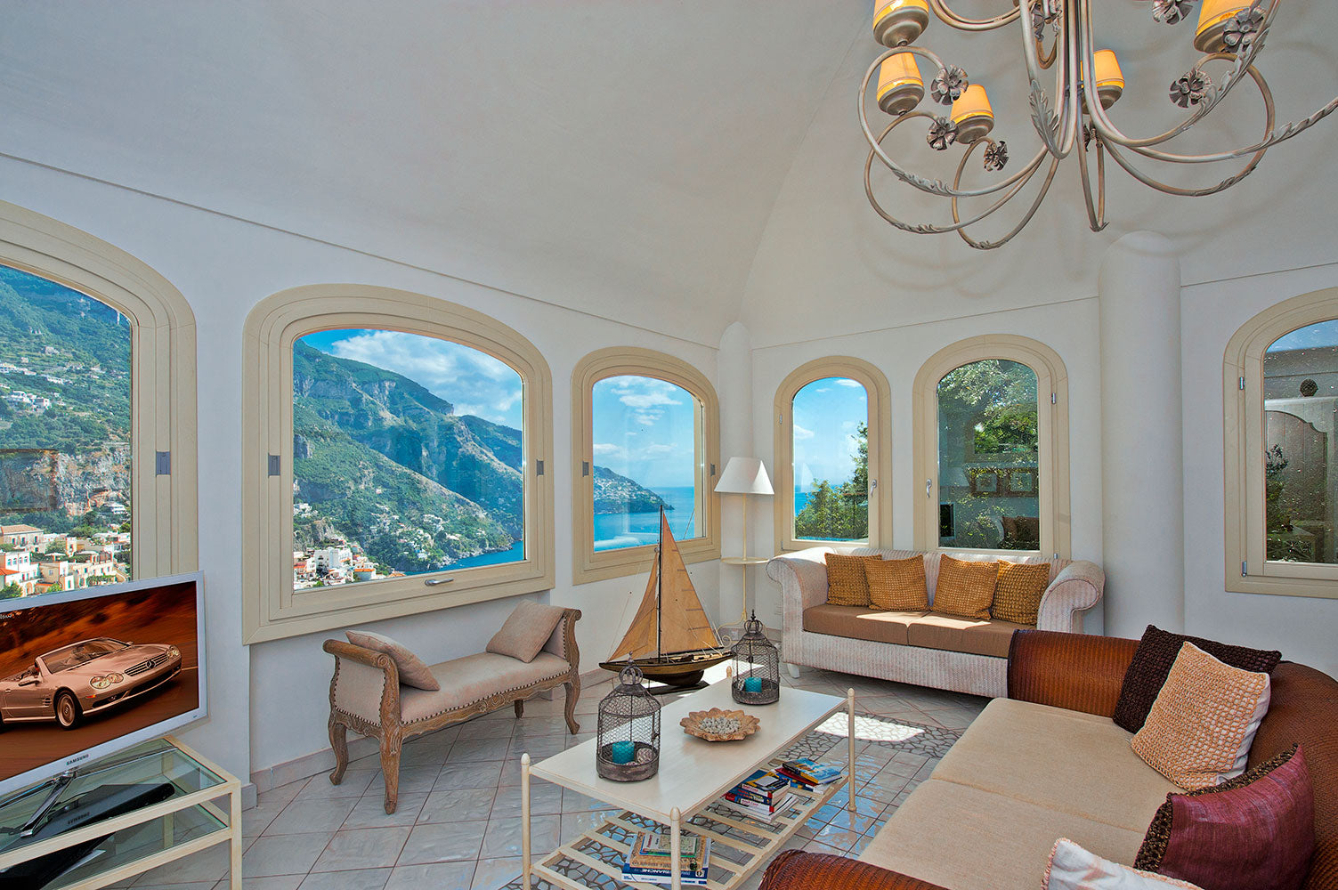 Luxury Positano villa sleeps 12  Villa Voltaire