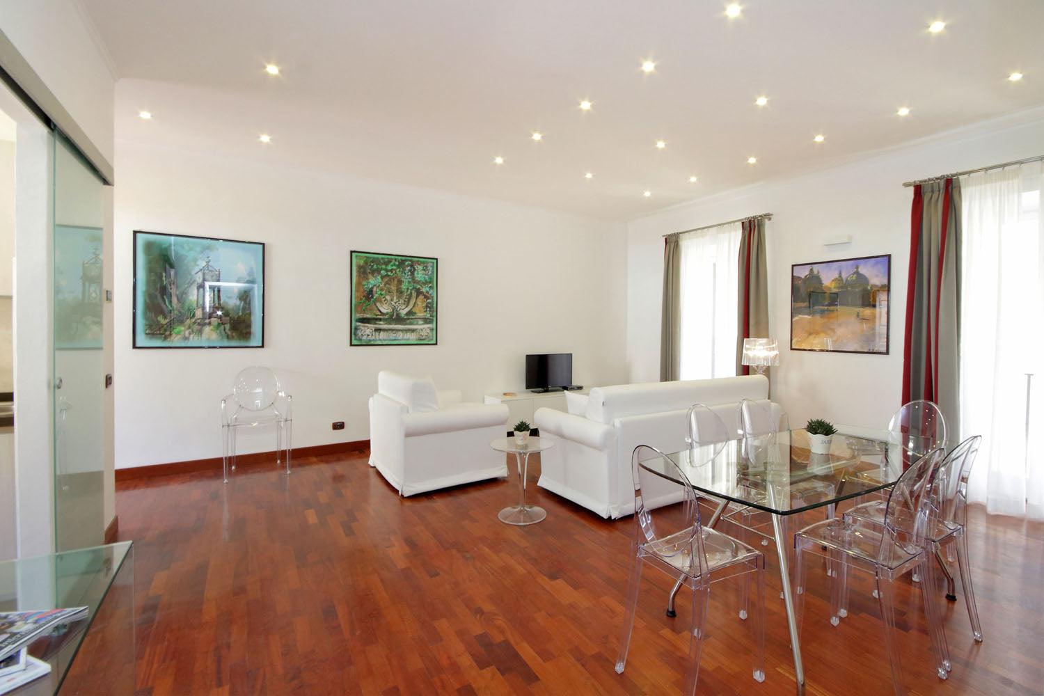 Margutta Terrace -  one bedroom with Terrace - Rome apartment sleeps up to 4