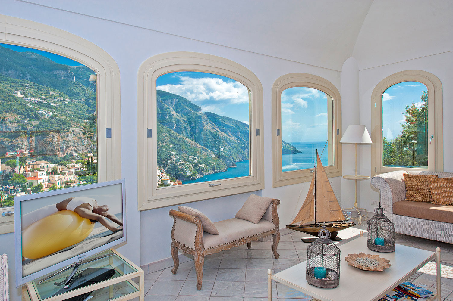 Luxury Positano villa sleeps 12  Villa Voltaire