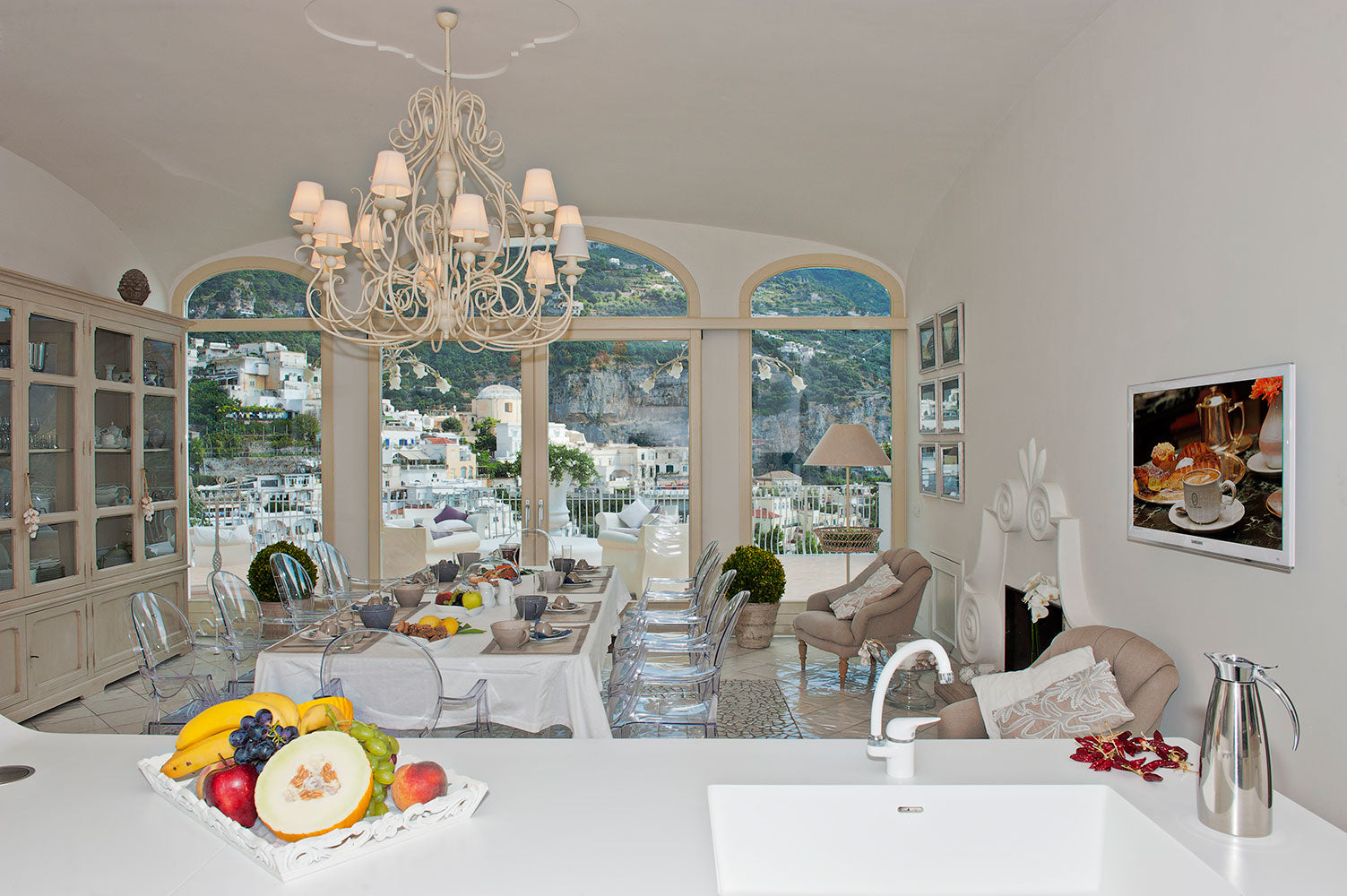 Luxury Positano villa sleeps 12  Villa Voltaire