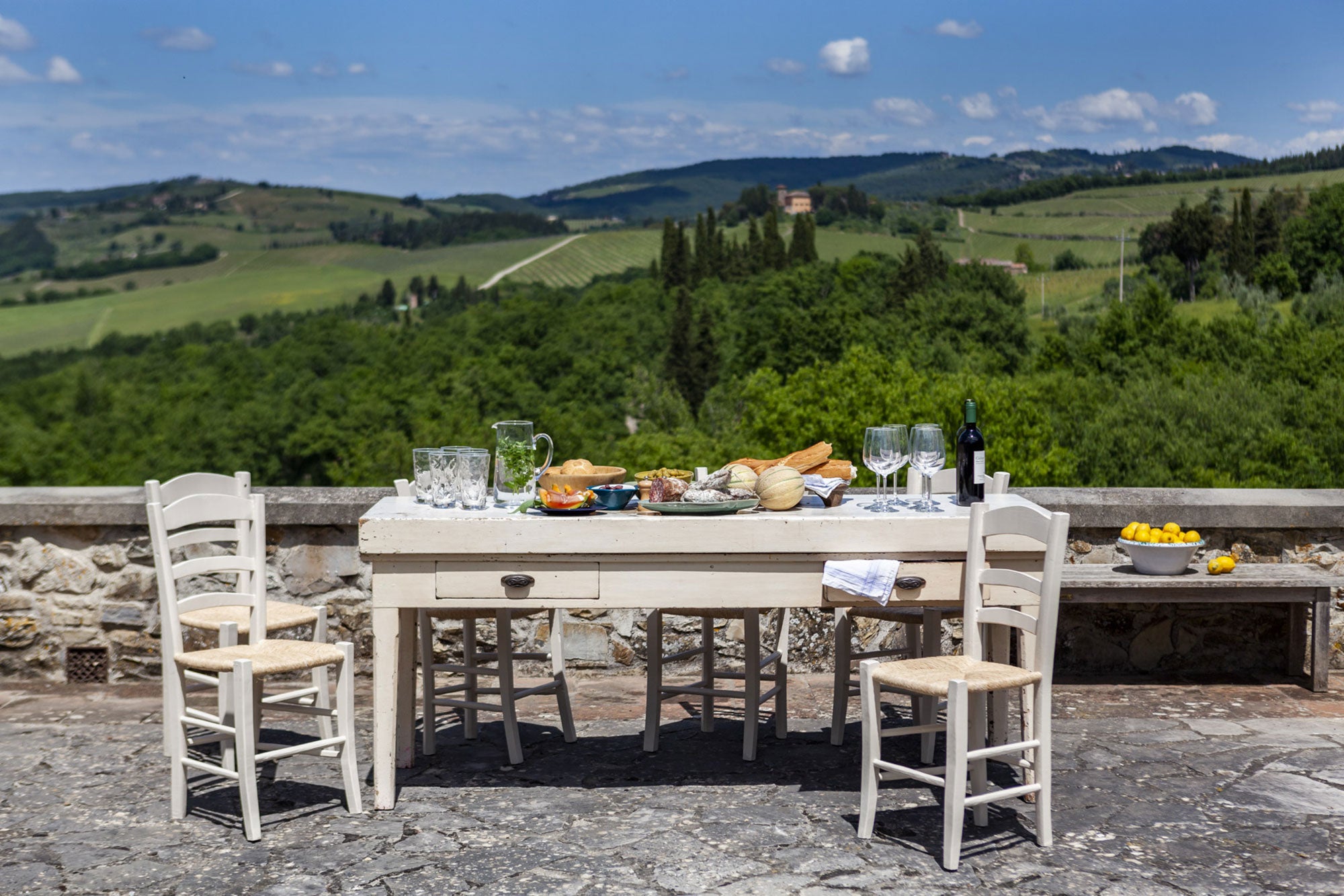 CentoQuarantaQuatro sleep up to 10 villa in Chianti