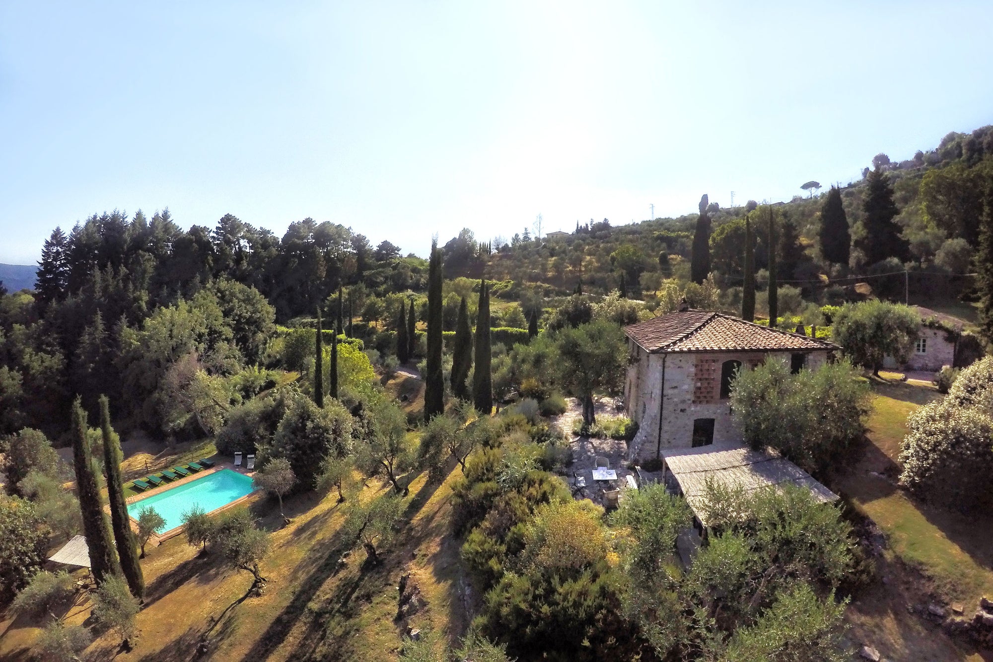 Sorgente - villa near Lucca sleep up to 10, 5 bedrooms, 6 bathrooms